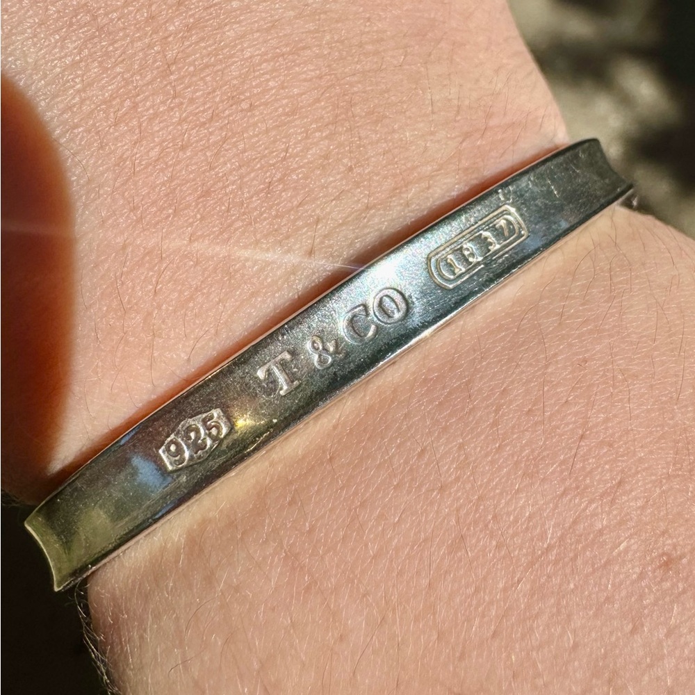 Tiffany & Co. Silver Jewelry Cuff Bracelet